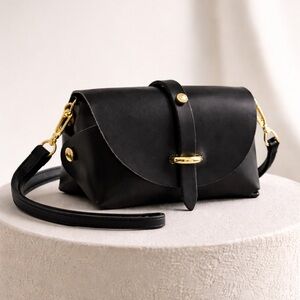Antonella Ferrante Mini Leather Crossbody / Belt Bag – Made in Italy